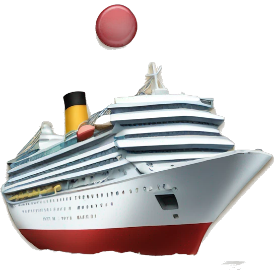 Board card cruiseship emoji