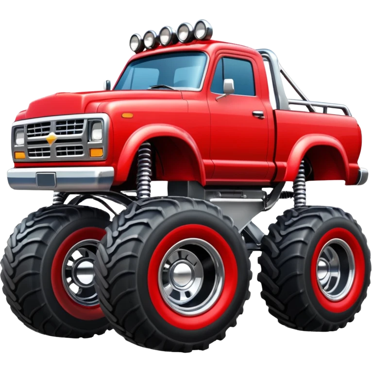 Monster truck emoji