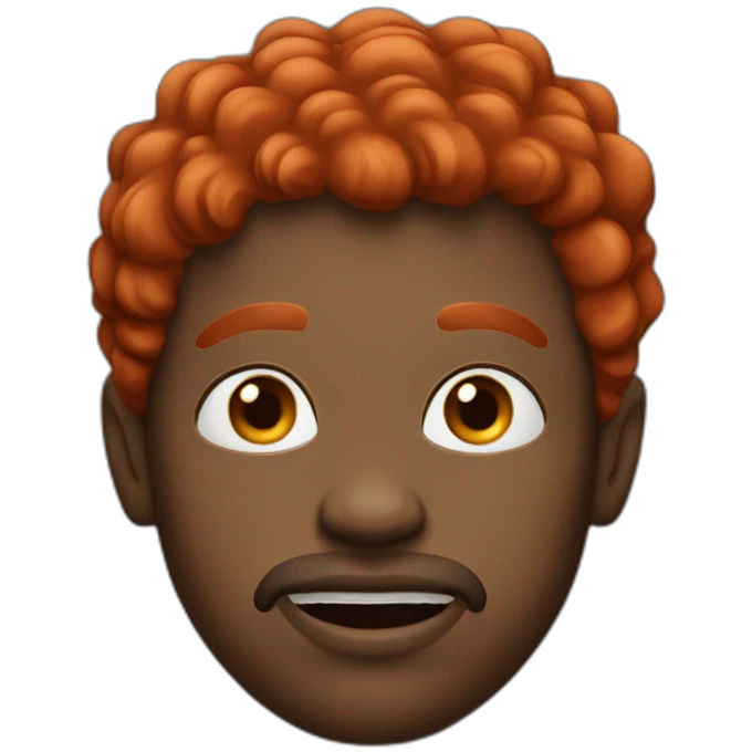 ugly-black-guy-big-lips-and-red-hair emoji