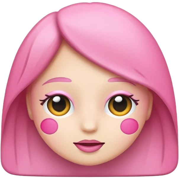 Pink emoji