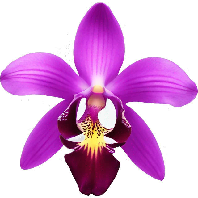 orchid emoji