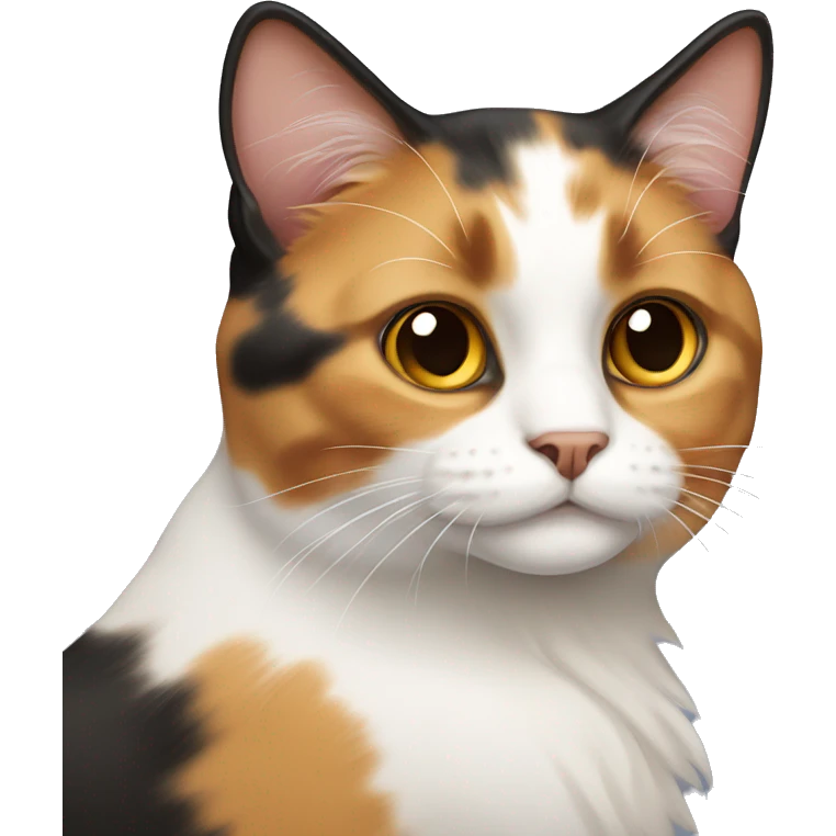 calico cat emoji