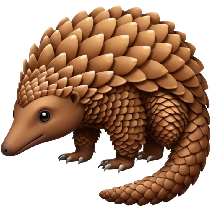 pangolin, exotic animal emoji