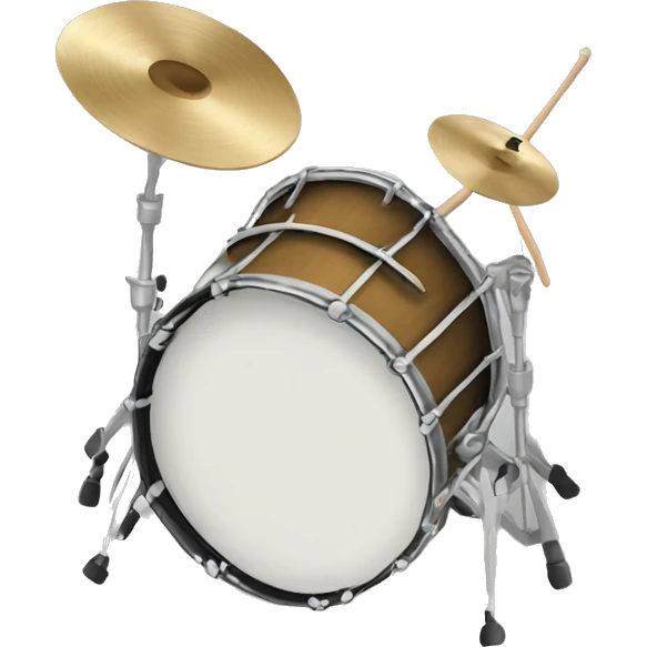 marching bass drum emoji