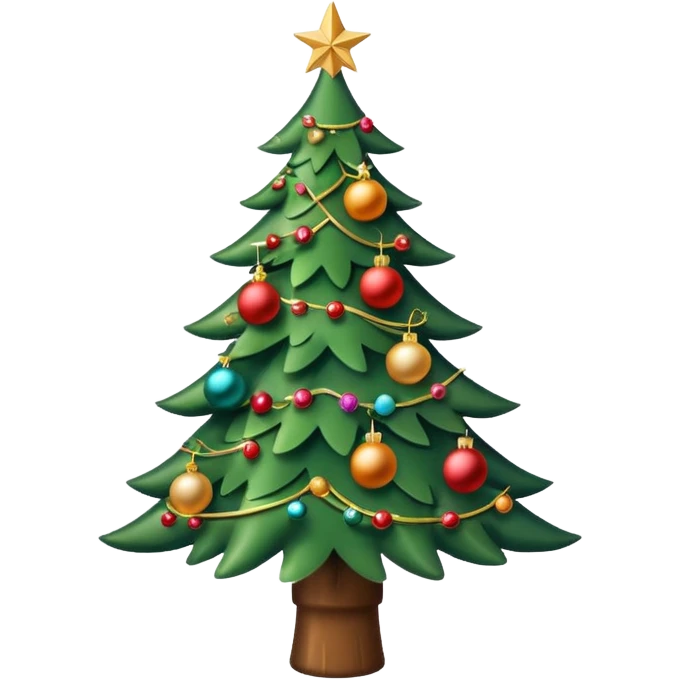 arbolito de navidad emoji