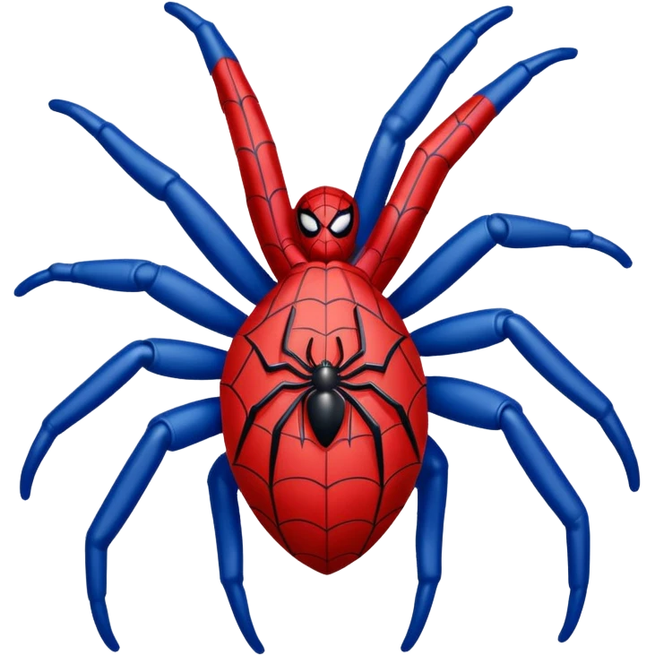 Spider man hand with spicy sense emoji