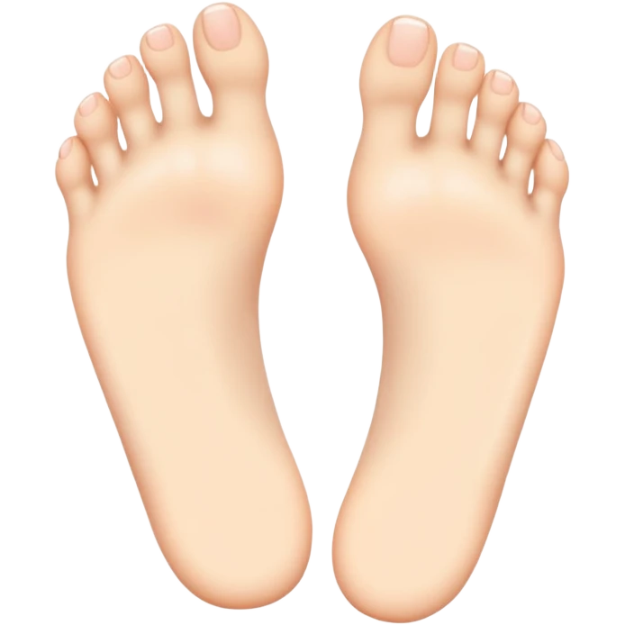 Innocent feet emoji