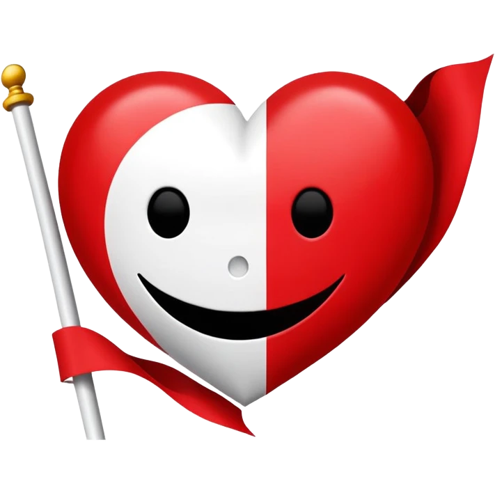 One Piece Heart Pirates flag with smiley face symbol emoji