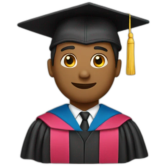 , graduate emoji