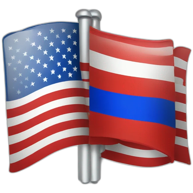 Flag of Usa+russia  emoji