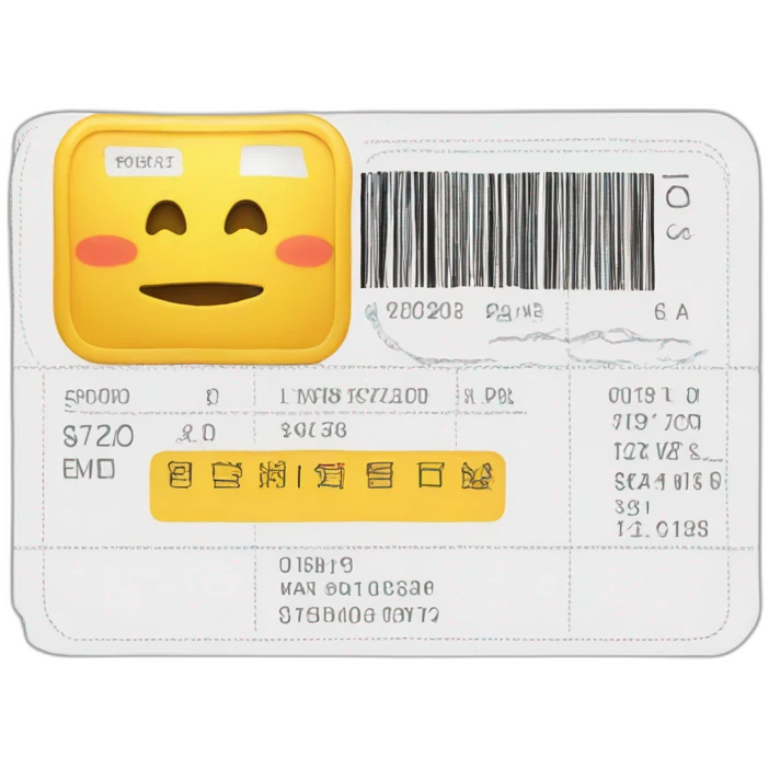 ticket boarding pass emoji