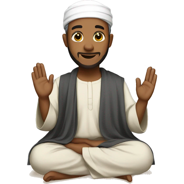 🤲 with prayer Islam  emoji