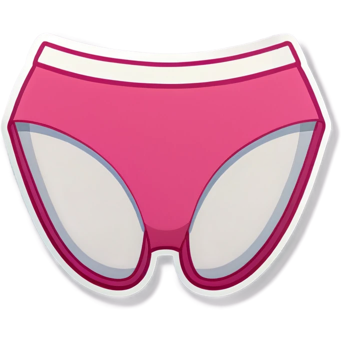 Pink underwear  emoji