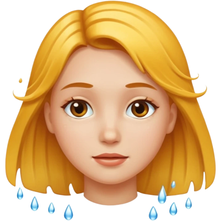 Clean girl finish shower emoji