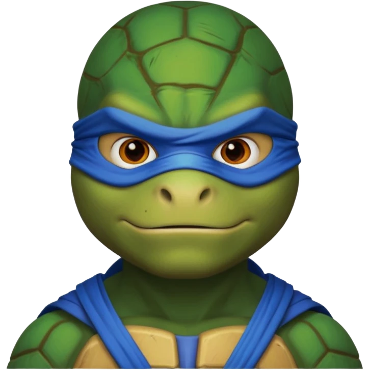 Ninja turtle Leonardo emoji