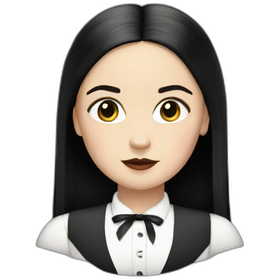 Wednesday adams emoji