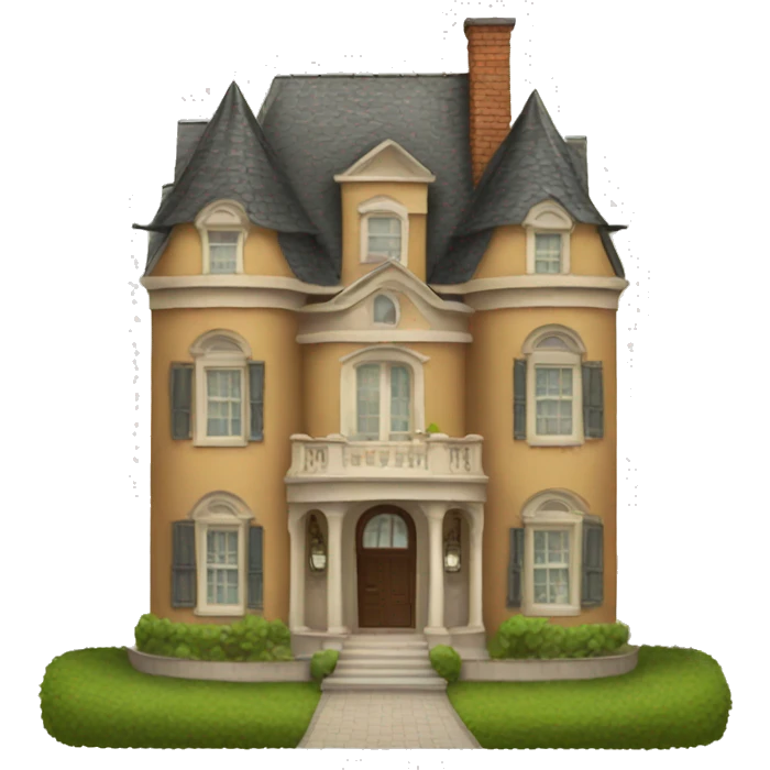 rich house emoji