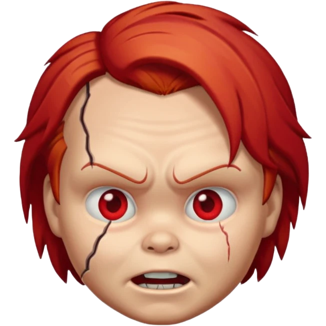 chucky face emoji
