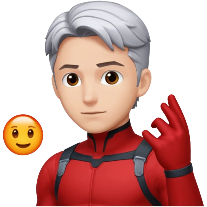 Billy Maximoff in red emoji