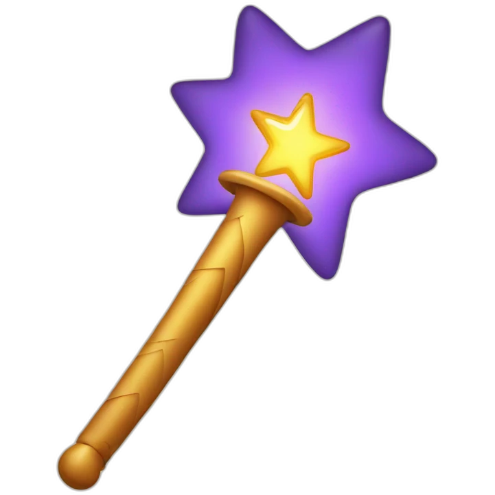 magic wand emoji
