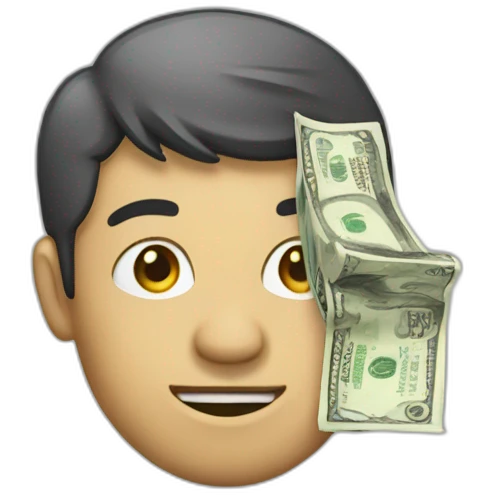 cheapskate money emoji