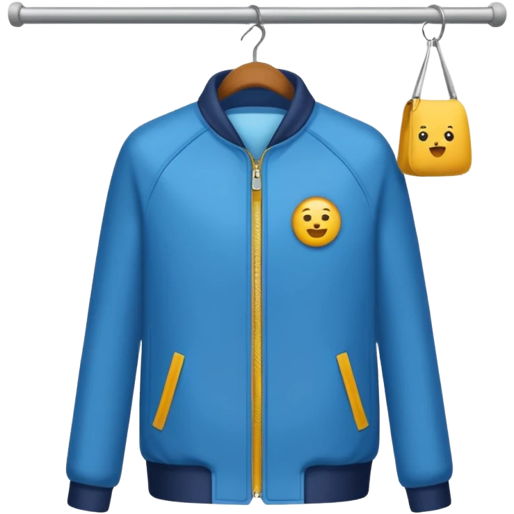 try on jacket customer changing room emoji