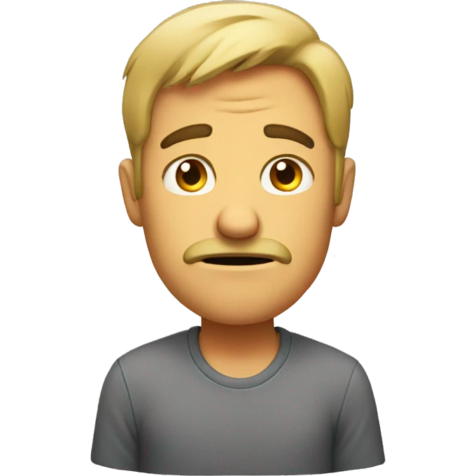 bored guy emoji