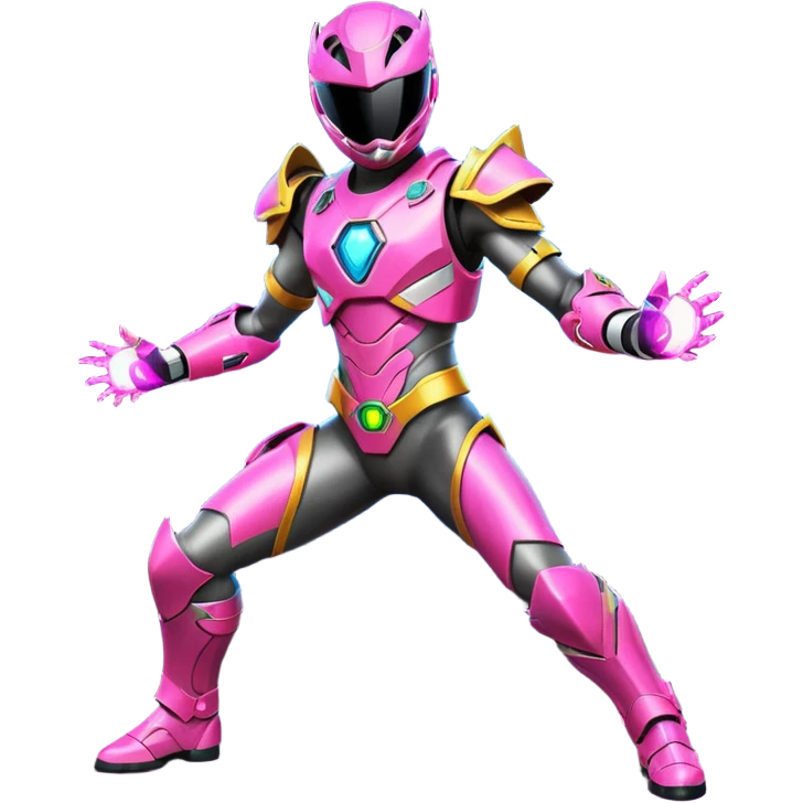 cyberpunk power ranger emoji