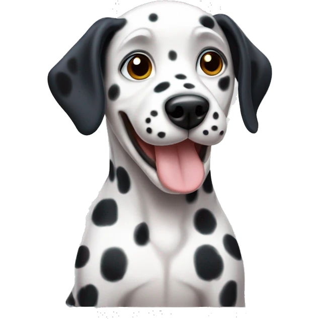 A puppy Dalmatian dog  emoji