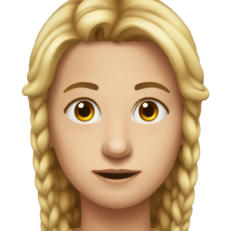 девочка закатывает глаза  emoji