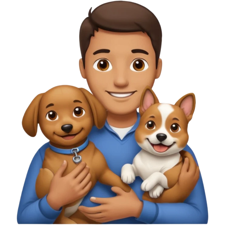 animal lover man emoji