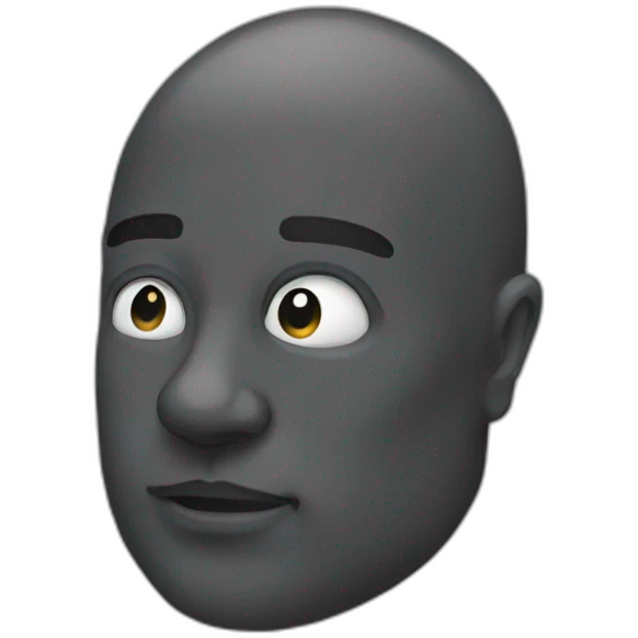 Sidius black emoji