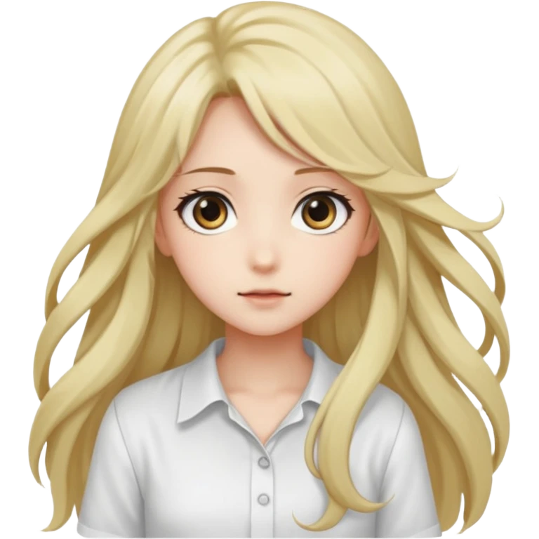 аніме дівчина emoji