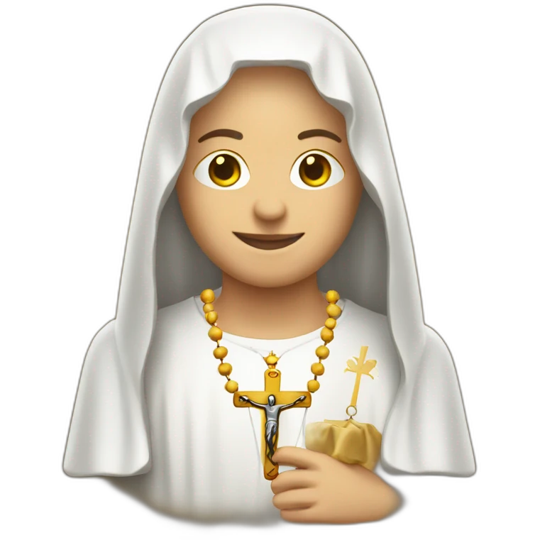 Catholic rosary emoji