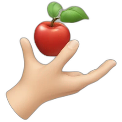 hand throw iphone emoji