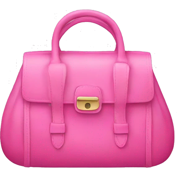 Pink bag emoji