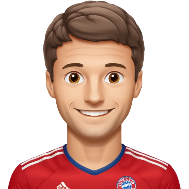 FC Bayern Deutscher Fußball Meister Thomas Müller emoji