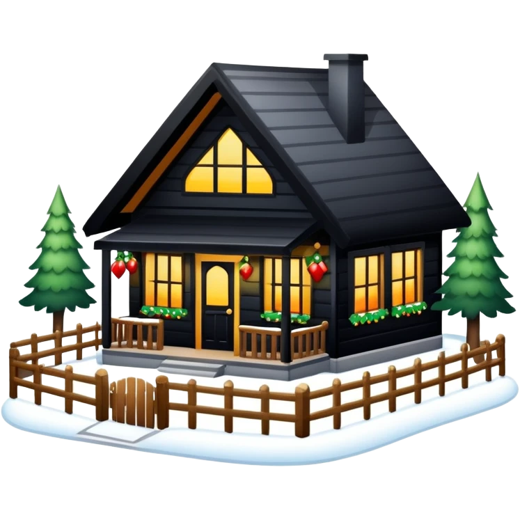 holiday home emoji