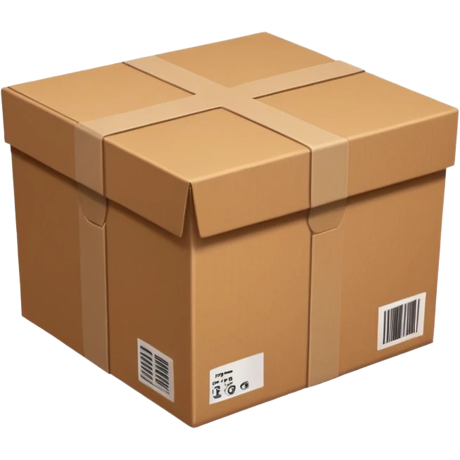 make delivery box  emoji