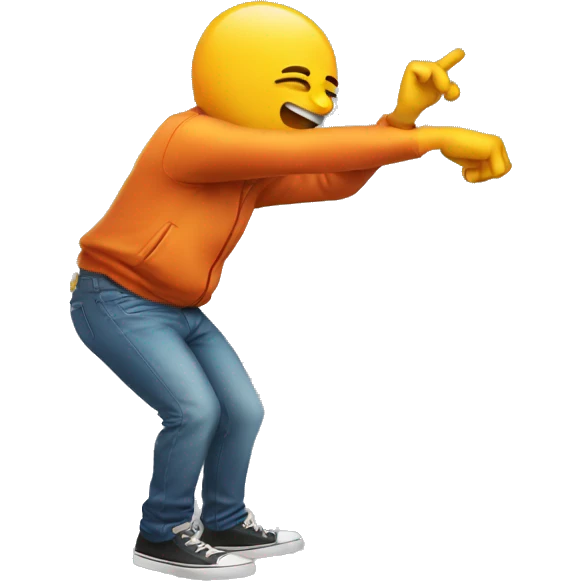 Dabbing emoji