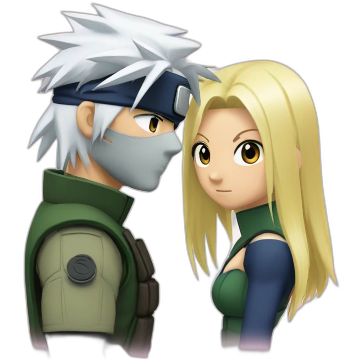 Kakashi et tsunade emoji