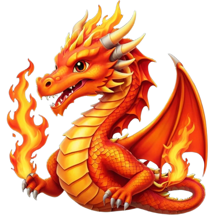 Fire Dragon emoji