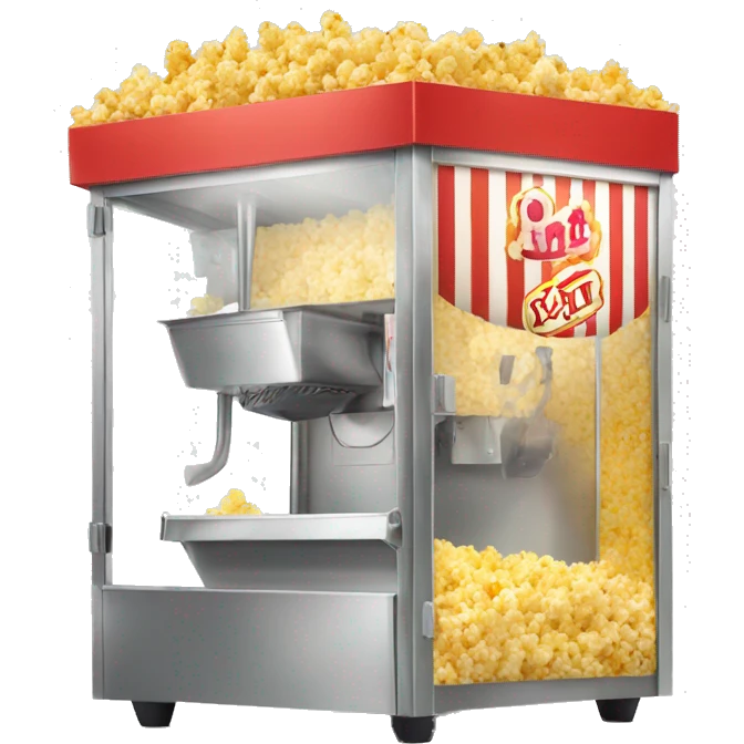 Popcorn machine emoji