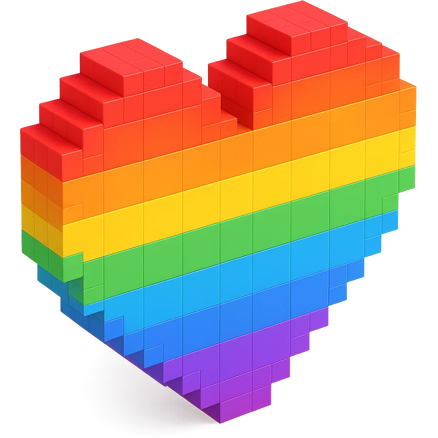 Heart rainbow  emoji