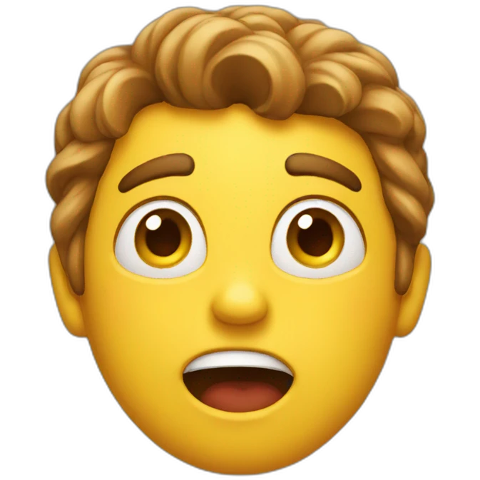 Emoji surprised emoji