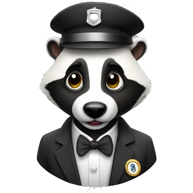 concierge badger emoji