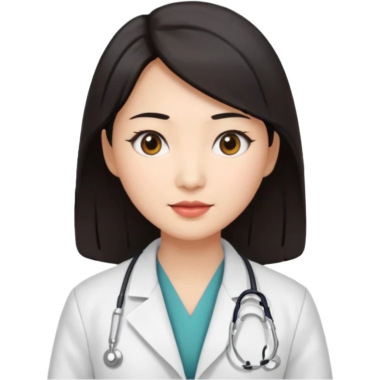 asian woman doctor emoji