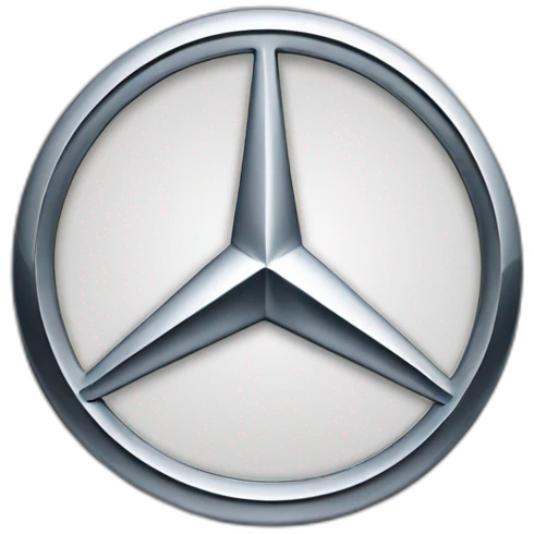 Mercedes Benz logo emoji