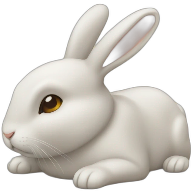Lapin qui dort  emoji