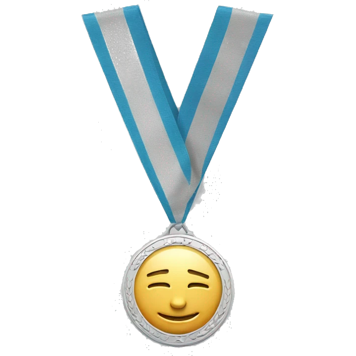 Silver medal emoji